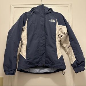 The North Face Women’s Ski/Snowboard Jacket - Navy Blue/White - Women’s Small